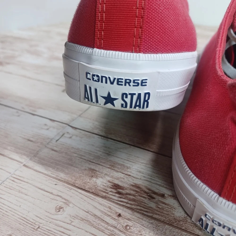 Converse Chuck Taylor II (Discontinued) Red Lunarlon Men's Sneakers Size 13